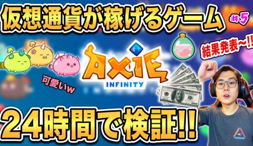 初日で$◯◯!! アクシーでいくら稼げるか検証してみた!【Axie Infinity #5】