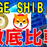 話題のドージコイン（DOGE）とSHIBA INU（柴犬コイン/SHIB）を徹底比較！それぞれの特徴とは？