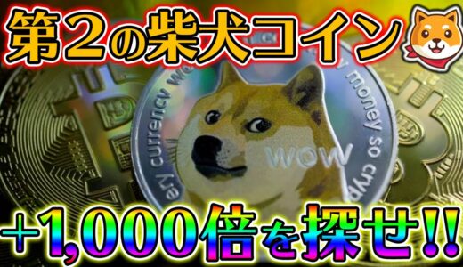 【+1,000倍】第二のSHIBA INU(柴犬)コインを探して億り人を目指せ！【SaylorMoon】【REDPANDA】
