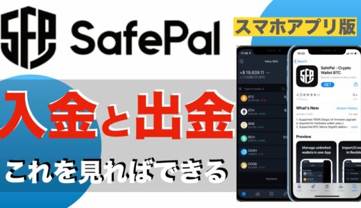 【初心者向け】Safepalwallet（セーフパルウォレット）入金と出金〜これ見ればできる〜（2021年6月版）