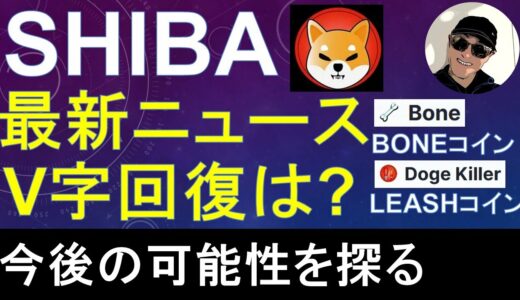 柴犬コイン SHIBA (SHIB)最新ニュース＆今後の可能性と戦略！新たなDoge Killer(LEASH)、BONEコインとは？