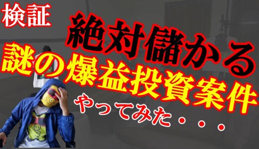 【危険】怪しすぎる完全自動爆益投資案件に10万入金してみた 第1弾