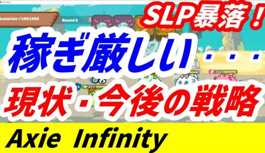 Axie Infinity　今の状況と今後の戦略ついて！