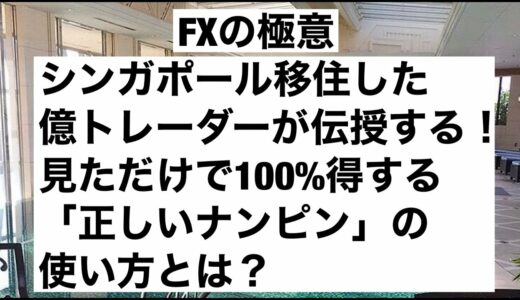 【及川圭哉】シンガポール移住した億トレーダーが伝授する！見ただけで100％得する「正しいナンピン」の使い方とは？FXism【切り抜き】