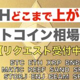 【REEF、SAND、SRM、CHZ、STORJ、ENJ、BEAM、SFP、ADA】ETHどこまで上がる？アルトコイン相場分析【リクエスト受付中】（2021年5月12日相場分析）後半